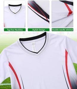 Maillot et short de football pour hommes, uniformes d'équipe respirants pour l'entraînement - Product Image 3