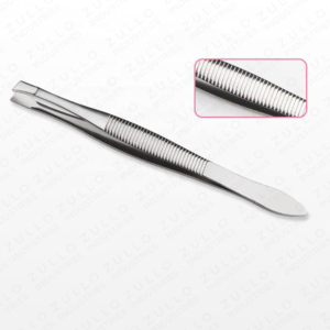 Pinzas para Cejas de Acero Inoxidable al por Mayor con Punta Inclinada, Diseño Ergonómico, Marca Privada OEM, Herramienta de Belleza Profesional - Product Image 3