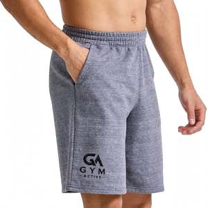 GYM Active High Quality Custom 100%Polyester Canvas Zipper Fly Pockets Vintage Anti-Wrinkle Sports <b>Shorts</b> <b>Women</b> Men <b>Board</b> <b>Shorts</b> - Product Image 2
