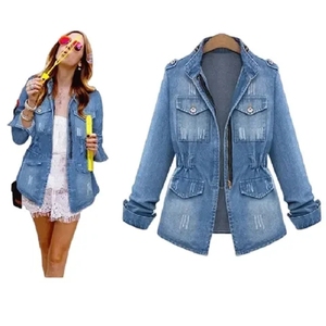 Chaqueta Vaquera para Mujer a Precio Económico, Estilo Casual Urbano, Calidad Premium, Ropa Exterior Femenina al por Mayor - Product Image 2