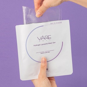 [D&S Cosmedique] แผ่นมาส์กหน้าไฮโดรเจลลิโปโซมออร์แกนิคเกาหลี Varecell (ขนาดพกพา) เทคโนโลยีนาโนลิโปโซม - Product Image 3