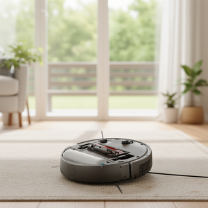 Robot Vacuum and <b>Mop</b> with High Suction Self-Cleaning Station and Smart Obstacle Avoidance - Product Image 3