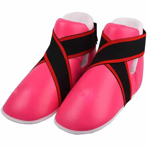 Custom Logo Customizable Martial Arts Training Boots-Durable PU & Leather Protective Comfortable for Boxing & Taekwondo - Product Image 4
