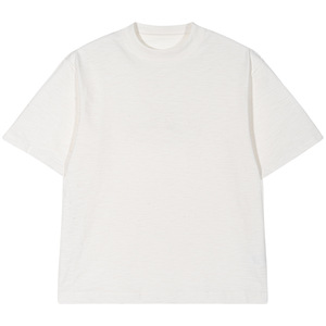T-shirts en coton unisexe décontractés et amples, couleur unie, personnalisables, à manches courtes, pour hommes – Vente en gros - Product Image 2
