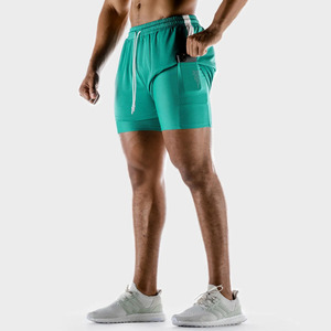 Pantalones Cortos Deportivos de Algodón para Hombre con Logotipo Personalizado, Pantalones Cortos Transpirables para Gimnasio, Pantalones Cortos de Moda para Hombre Directo de Fábrica - Product Image 4