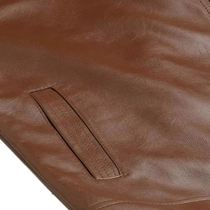 High Quality Leather Jackets <b>Men's</b> Stand Collar Leather Jackets <b>men</b> Large Size Best Quality Leather jacket for <b>men</b> - Product Image 4