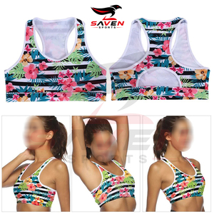 Soutien-gorge de sport pour femmes avec poche arrière, idéal pour la course, le yoga et le fitness, de la meilleure qualité, dernier style, respirant, en sublimation, couleur unie - Product Image 6