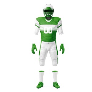Ensemble d'uniformes de football américain personnalisés en usine, maillot et pantalon entièrement sublimés, respirants, résistants, vêtements d'entraînement pour équipe - Product Image 2