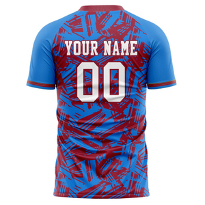 Camiseta de Fútbol Personalizada para Equipo, Ropa Deportiva Ligera que Absorbe la Humedad, para Unisex, Venta al Por Mayor, Camiseta de Fútbol para Entrenamiento - Product Image 3