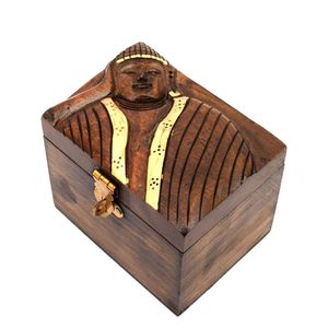 Premium Wooden Jewelry Box Handmade Decorative Jewelry Organizer For Home And Dressing <b>Table</b> By AALIYAN IMPEX - Product Image 1
