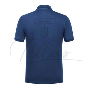 เสื้อโปโลลำลองแบบใหม่สำหรับผู้ชาย และเสื้อโปโลสีพื้นแบบใหม่ขายดีพร้อมโลโก้สั่งทำสำหรับผู้ชาย - Product Image 3