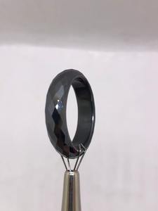 6 mm , 17.46 ct , <b>Black</b> Moissanite Band <b>Ring</b> Wedding <b>Ring</b> Minimalist Engagement Band <b>Men</b>’s & Women’s Jewelry - Product Image 5
