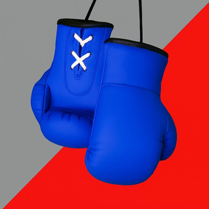 Llavero con mini guantes de boxeo personalizados con impresión de logotipo, hechos de cuero, mini guantes de boxeo para coche, mini guantes de boxeo promocionales - Product Image 3
