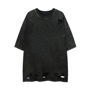 Customizable <b>Men</b> Distress T-<b>shirts</b> 100% Cotton Material Streetwear Customized Printing All Colors Available Distress T <b>shirts</b> - Product Image 4