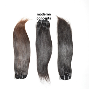 Lots de Cheveux Humains Bruts du Cambodge Non Traités, Vente en Gros de Cheveux Indiens, Fournisseur d'Extensions de Cheveux Raides Vierges à Cuticules Alignées - Product Image 1