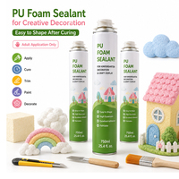 Mousse expansive en polyuréthane PU pour la décoration des salles de classe et des jardins d'enfants, accessoires faits à la main, utilisation en construction à haute expansion