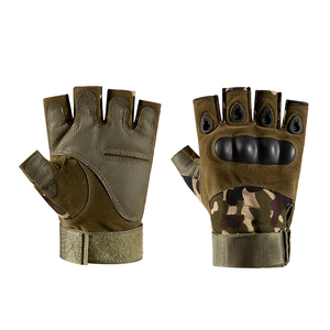 Guantes Tácticos de Cuero de Cabra Ignífugos, Protección Completa para los Dedos, Unisex, para Invierno, Montañismo, Caza, con Logotipo Personalizado - Product Image 5