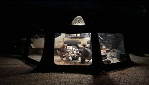 Toldo TRAP OVERLAND de 2.2m, toldo 270 para overlanding, toldo resistente al viento, toldo independiente para coche, toldo 4x4 de alta resistencia - Product Image 3