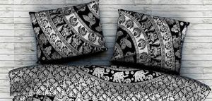 Cotton Animal Print Mandala <b>Comforter</b> for Home Decor Beautiful Boho Duvet Cover <b>Set</b> Handmade Quilt Cover By Indian Consigners - Product Image 3