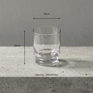 [Holar] Vaso de Plástico Irrompible Reutilizable Estilo Clásico de 9oz Hecho en Taiwán para Hogares, Restaurantes y Servicios de Catering - Product Image 3
