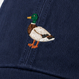 Mallard <b>Duck</b> Embroidered Dad <b>Hat</b> Vintage Mallard <b>Duck</b> Embroidered Dad <b>Hat</b> Style Wholesale Custom Caps Pakistan Made - Product Image 4