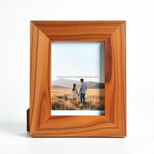 Marco de pantalla de memoria hecho a mano de madera de Acacia duradero hecho a mano Logotipo de Color personalizable de alta calidad para el hogar/oficina/boda de mesa - Product Image 4