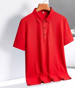 Camiseta de Hombre de Color Sólido, Algodón Teñido, Cuello Redondo, Manga Corta, Corte Regular, Informal, Básica, Cómoda, para Uso Diario - Product Image 5