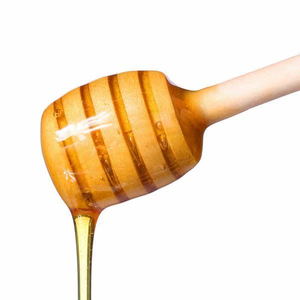 Cuchara de Madera Única para Mezclar Miel, Utensilio de Cocina para Servir Miel, Té y Café, Colección Artesanal - Product Image 1