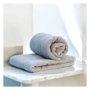 Toalla de Mano de Algodón Suave al por Mayor, Absorbente y Reutilizable, para Baño, Hotel, Spa, Resort y Uso Doméstico - Product Image 1