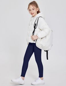 Leggings longs pour enfants en tissu tricoté Spandex/Polyester, imprimé, style doux, séchage rapide, imperméable, respirant, doux - Product Image 5