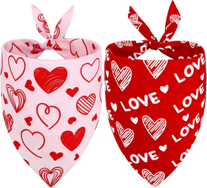 Vente en gros : Bandana carré pour animaux de compagnie en 100 % coton, motif imprimé triangulaire, col personnalisable, design tendance été, logo personnalisable - Product Image 2