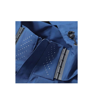 2026 Wholesale Custom Blank <b>Packable</b> Thin Nylon Vintage Pullover Hoodie Men Windbreaker Men's <b>Jackets</b> - Product Image 3