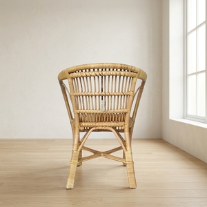 Chaise d'extérieur en rotin Mulya, rotin naturel indonésien, Alexis - Product Image 5