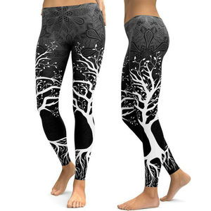 Women’s High Waist Yoga Fitness Leggings Stretch Running Gym Sports <b>Pants</b> Activewear Training Trousers - Product Image 2