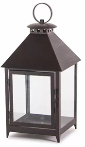 Lanterne d'extérieur en métal et verre, finition noir mat, style moderne, faite à la main, pour la décoration intérieure, très vendue - Product Image 2