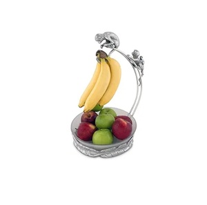 Soporte para Plátanos Forjado a Mano, Colgador de Plátanos con Acabado Martillado, Soporte Metálico para Mantener los Plátanos Frescos - Product Image 4