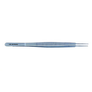 Pinzas Médicas de Titanio de Alta Calidad con Mango Plano, 17.5 cm, Instrumento Médico de Grado Médico, Puntas Rectas Serradas de 0.7 mm, 6.9 Pulgadas - Product Image 3