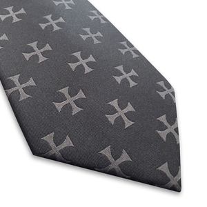 Corbatas de Caballero de Alta Calidad, Ecológicas, Anti-Pilling, de Cuero y Poliéster 100%, Formales, Masónicas, de Lujo, con Logotipo Personalizado del Fabricante - Product Image 5