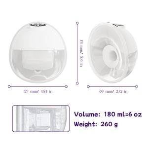 Tire-lait automatique portable pour lait maternel, avec pichet de collecte, pour l'allaitement - Product Image 6