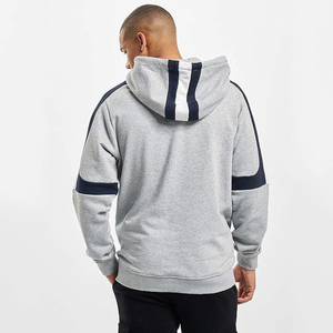 Men Lifestyle Performance Hoodie Tech Fleece Color Block <b>Athletic</b> Streetwear Sweatshirt Contrast <b>Tape</b> Gym Pullover OEM - Product Image 2