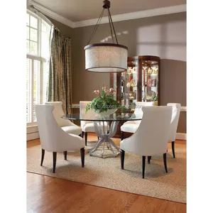 Mesa de Centro de Acero Inoxidable Hecha a Mano de Lujo, Forma Ovalada, Moderna, para Sala de Estar, Bordes con Cuentas, Grado Industrial, Fabricada por Zahid Exports - Product Image 2
