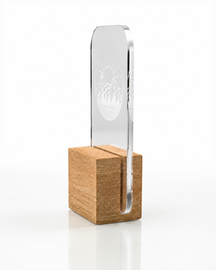 Medalla Personalizada de Acrílico y Bronce, Grabada a Medida, Reciclable y Duradera, para Reconocimiento Corporativo y Eventos Celebrativos - Product Image 4