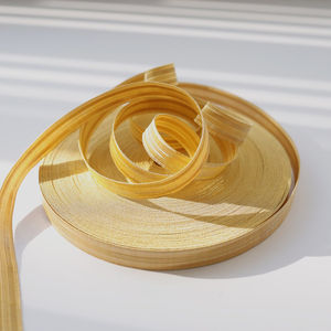 Ruban tressé brillant doré 10-12mm, fait main, écologique, personnalisable pour uniformes, garnitures et poignets de costumes fantaisie - Product Image 2