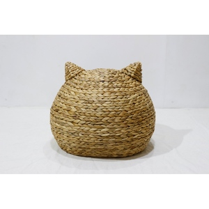 Casa para gatos moderna, ecológica y tejida a mano para todas las estaciones, elegante cama de madera tejida para mascotas. - Product Image 5