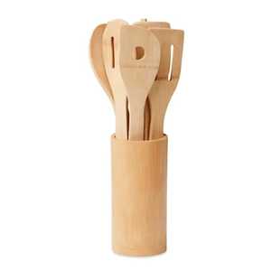 Juego de 2 piezas de servidores de ensalada de madera de teca premium, cuchara y tenedor grandes de madera hechos a mano para un servicio de mesa elegante - Product Image 5