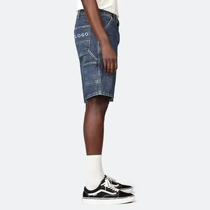 Custom Manufacturers Summer Streetwear Breathable Casual Straight <b>Jean</b> <b>Work</b> Shorts Fashion Men's Denim - Product Image 5