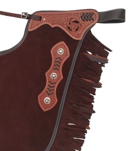 High Quality Genuine Leather Horse <b>Riding</b> <b>Chaps</b> Breathable Waterproof Windproof Plus Size Options Wholesale Equestrian Equipment - Product Image 2
