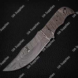 Lame vierge personnalisée OEM en acier Damas 8 pouces pour fabrication de couteaux, vente en gros, haute qualité, 67 couches, pour la chasse, la pêche, le camping, le bushcraft, le bricolage - Product Image 5