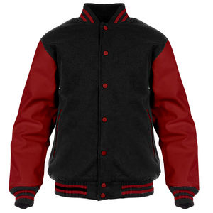 Premium Custom Varsity Jacket Men Wool Leather Letterman College Jackets with Personalized Embroidery - Product Image 6