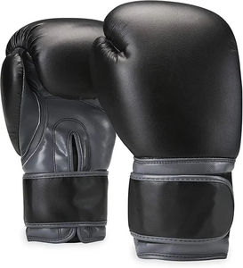 Gants de boxe professionnels en cuir fabriqués au Pakistan, dernier design, haute qualité, imperméables, antidérapants, couleurs personnalisables, pour le kick-boxing - Product Image 1